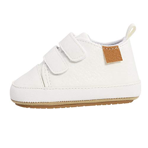 Hanraz Krabbelschuhe Baby 12-18 Monate, Lauflernschuhe Baby Winter Unisex Weiche Sohle Outdoor Barfußschuhe Sockenschuhe rutschfeste Warm Gefüttert Krabbelschuhe von Hanraz