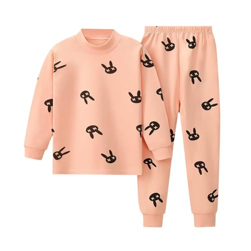 Hanraz Pyjama Kinder, Schlafanzug Jungen Herbst/Winter Mit Print Lang Schlafanzüge Schlafanzug Baumwolle Weiche Unisex Pyjama Jogginganzug Kinder Schlafanzug Jungen von Hanraz