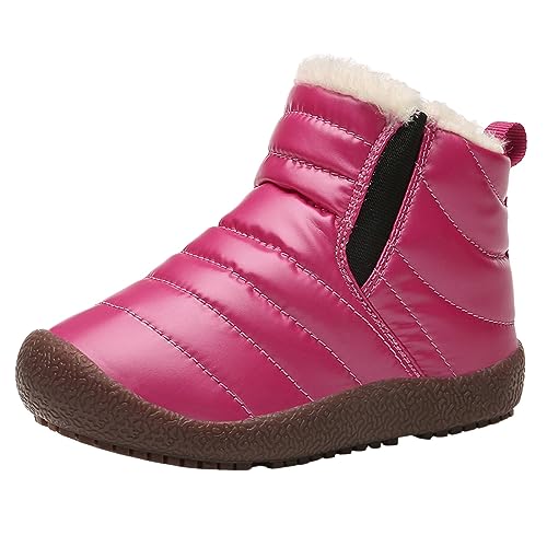 Hanraz Schneestiefel,Outlet Angebote,Winterschuhe Jungen 37,Winterschuhe Jungen Gefüttert Warm Schneeschuhe Kinder Winterschuhe Jungen Winterstiefel Jungen Wanderschuhe Kinder Schneestiefel von Hanraz