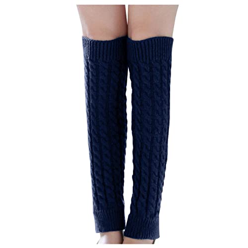 Hanraz Schwarze Stulpen Damen, Outlet Angebote, Stulpen Damen Strick Aesthetic Legwarmers Stulpen Für Damen Winter Warm Stulpensocken Stulpen Damen Schwarz Bequem Y2k Beinstulpen von Hanraz