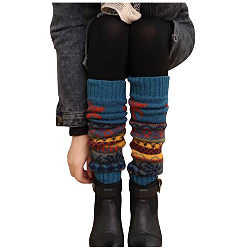 Hanraz Stulpen Damen weiß dünn, Sale Angebote, Stulpen Damen Warm Bequem Wadenwärmer Schwarze Stulpen Strick Bunt Stulpensocken Weiße Stulpen Y2k Aesthetic Schlittschuhe von Hanraz