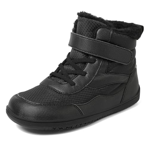 Hanraz Thermostiefel Kinder,blitzangebote des Tages,Winterschuhe mädchen 36,Winterschuhe Jungen Gefüttert Warm Schneeschuhe Jungen Winterschuhe wasserdichte Winterschuhe Kinder Winterstiefel Mädchen von Hanraz