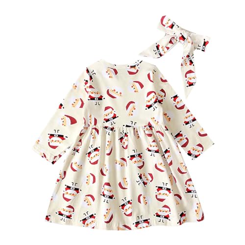 Hanraz Weihnachtskleid Mädchen, Baby Klamotten Für Mädchen, Weihnachtskleider Für Mädchen, Weihnachtsoutfit Baby Kleid Baby Weihnachtsoutfit Mädchen Baby Weihnachtsoutfit Weihnachten Baby von Hanraz