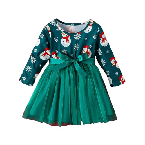 Hanraz Weihnachtskleid Mädchen, Kleid Weihnachten Mädchen, Baby Weihnachten Outfit Mädchen, Baby Kleid Weihnachtsoutfit Mädchen Weihnachtsoutfit Baby Weihnachtsoutfit Weihnachts Outfit Baby von Hanraz