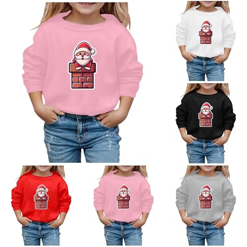 Hanraz Weihnachtsoutfit Junge, Kinder Weihnachtspullover Familie Mit Baby Weihnachtskleid Mädchen Familien Weihnachtspullover Weihnachtsoutfit Kinder Pullover Kinder Weihnachtspulli Kinder von Hanraz