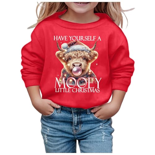 Hanraz Weihnachtspullover Baby, Weihnachtspulli Kinder Weihnachtspullover Familie Set Pullover Kinder Rentier Pullover Familien Weihnachtspullover Pullover Weihnachten Kinder Weihnachtspullover von Hanraz