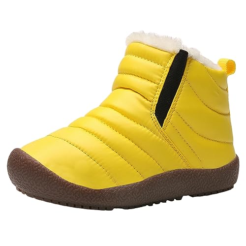 Hanraz Winterboots Junge, Sale Angebote, Winterstiefel mädchen 37, Winterschuhe Jungen Gefüttert rutschfest Schneestiefel Winterschuhe Mädchen Schneeschuhe Kinder Gummistiefel Kinder Gefüttert von Hanraz