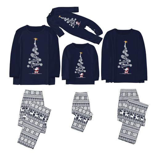 Weihnachtspyjama Familie Set, Schlafanzug Weihnachten, Familien Weihnachtspyjama, Weihnachtsschlafanzüge, Weihnachts Schlafanzug, Weihnachtsoutfit Familie, Für Damen Herren Kinder a40 von Hanraz