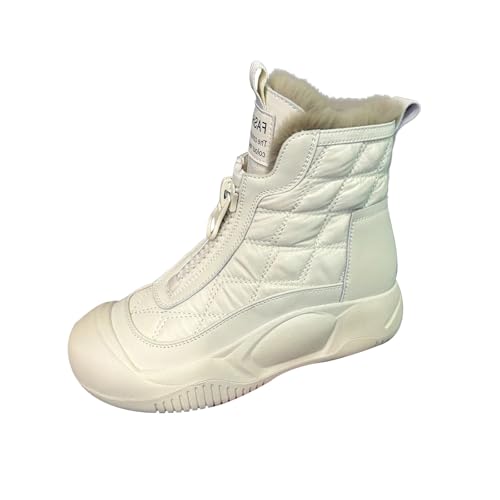 Winterboots Damen, Sale Angebote, Winterstiefel Damen Wasserdicht Gefüttert Halbhohe Schneestiefel Winterschuhe Bequem rutschfeste Stiefeletten Warme Winter Boots von Hanraz