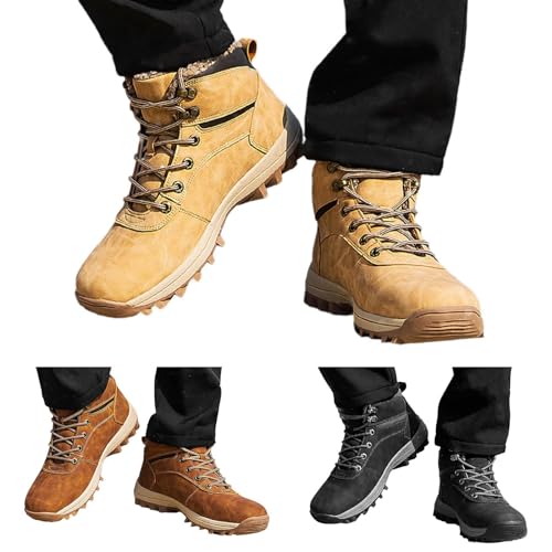 Winterschuhe Herren, Winterschuhe Herren Wasserdicht Winter Schuhe Herren Warm Winter Boots Men Winterstiefel wasserdichte Schuhe Schneeschuhe Herren Schuhe Herren Winter Winterstiefel Herren von Hanraz