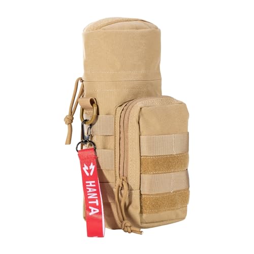 Hanta Flaschentasche Bottle Bag - tragbarer Trinkflaschenhalter für unterwegs - Volumen ca. 2 Liter - Coyote Hanta Flaschentasche Bottle Bag - tragbarer Trinkflaschenhalter für unterwegs - Volumen ca. 2 Liter - Coyote von Hanta