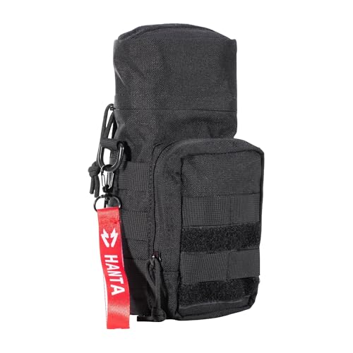 Hanta Flaschentasche Bottle Bag - tragbarer Trinkflaschenhalter für unterwegs - Volumen ca. 2 Liter - Schwarz Hanta Flaschentasche Bottle Bag - tragbarer Trinkflaschenhalter für unterwegs - Volumen ca. 2 Liter - Schwarz von Hanta