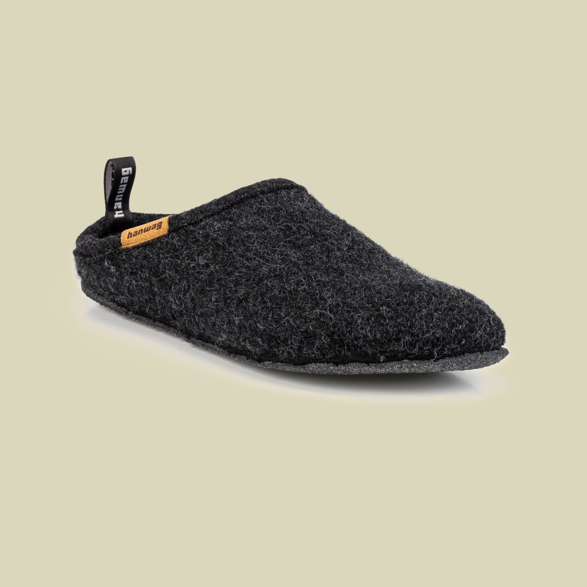 Cabin Loafer unisex 47 schwarz - Farbe charcoal Cabin Loafer unisex 47 schwarz - Farbe charcoal von Hanwag