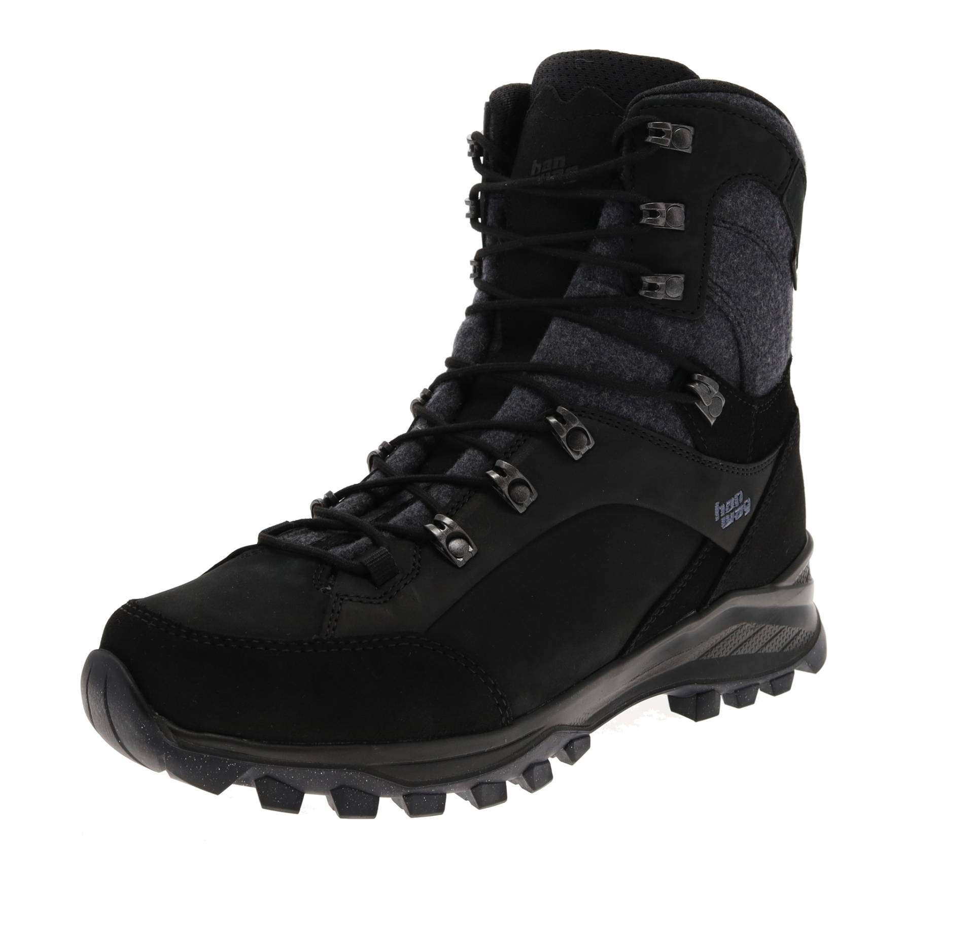 BANKS WINTER GTX Black Asphalt Herren Winter Stiefel von Hanwag