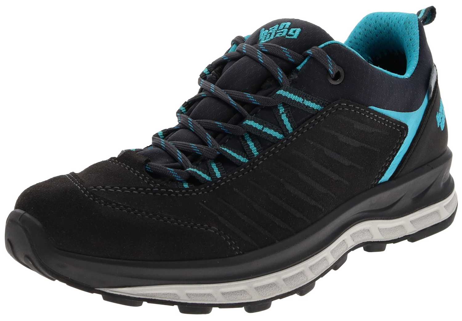 BLUERIDGE LOW Lady ES Asphalt Ozean Damen Wanderschuhe von Hanwag