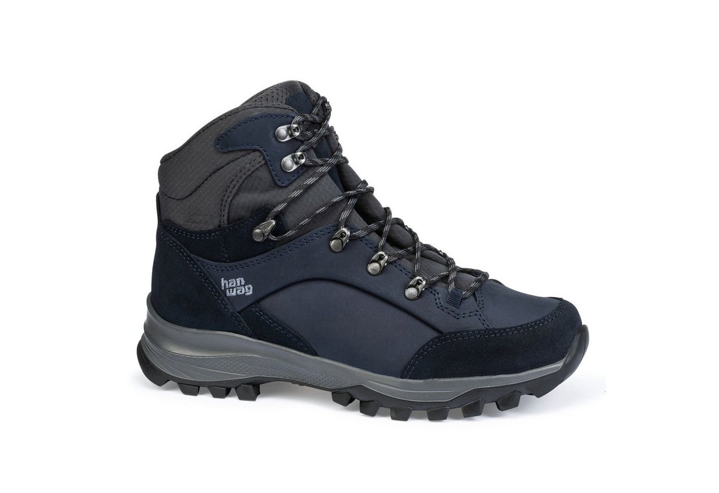 Hanwag Banks Lady LL Damen Wanderschuh Navy/Asphalt Trekkingschuh Hanwag Banks Lady LL Damen Wanderschuh Navy/Asphalt Trekkingschuh von Hanwag
