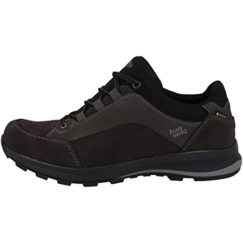 Hanwag M Banks Low GTX Schwarz - Gore-Tex Niedriger wasserdichter Herren Gore-Tex Wanderschuh, Größe EU 48 - Farbe As von Hanwag