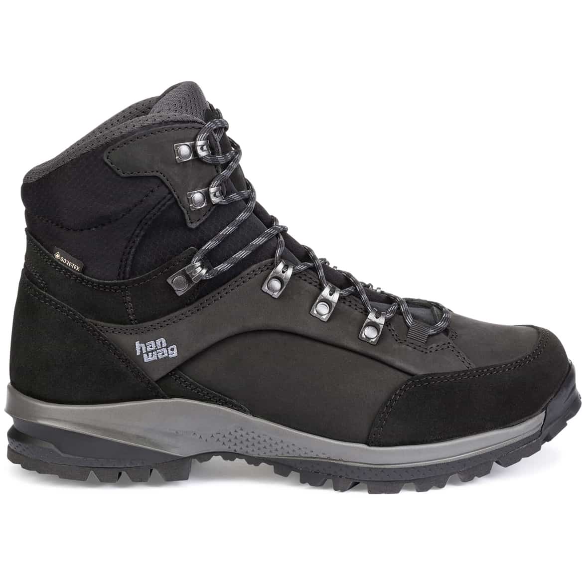 Hanwag Banks SF Extra GTX Herren Multifunktionsschuhe (Schwarz 13 48.5 EU)  Typ AB (Leichtwanderstiefel) Wanderschuhe von Hanwag