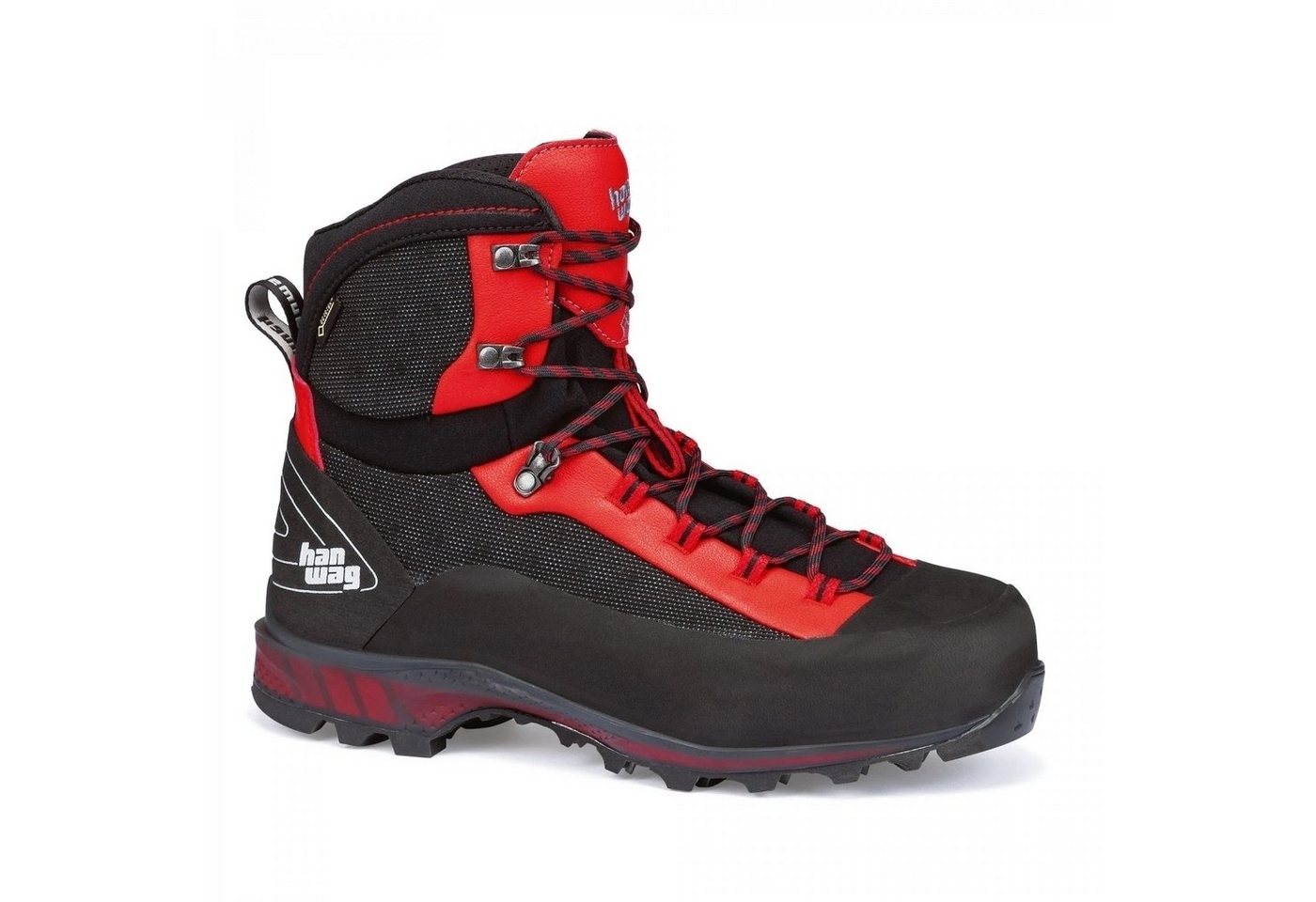 Hanwag Ferrata II GTX Herren Hochgebirgsschuh schwarz/rot Wanderschuh Hanwag Ferrata II GTX Herren Hochgebirgsschuh schwarz/rot Wanderschuh von Hanwag