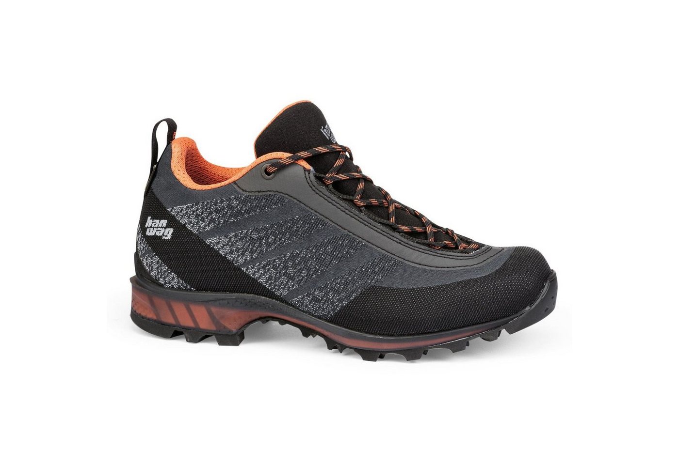Hanwag Ferrata Light Low Lady GTX Damen Kletterschuh Asphalt/Orange Trekkingschuh Hanwag Ferrata Light Low Lady GTX Damen Kletterschuh Asphalt/Orange Trekkingschuh von Hanwag