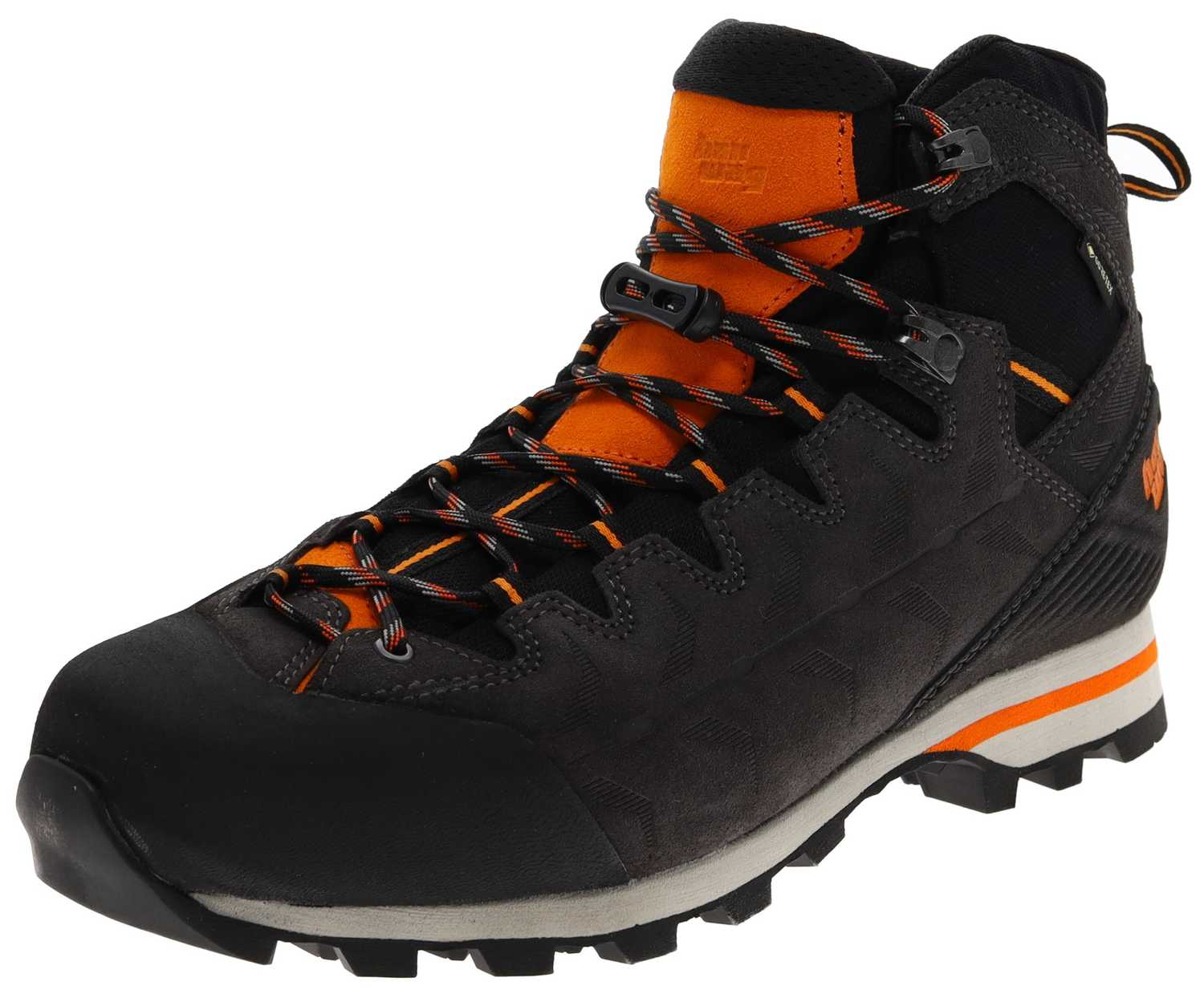 MAKRA LIGHT GTX Asphalt Orange Herren Trekkingstiefel von Hanwag