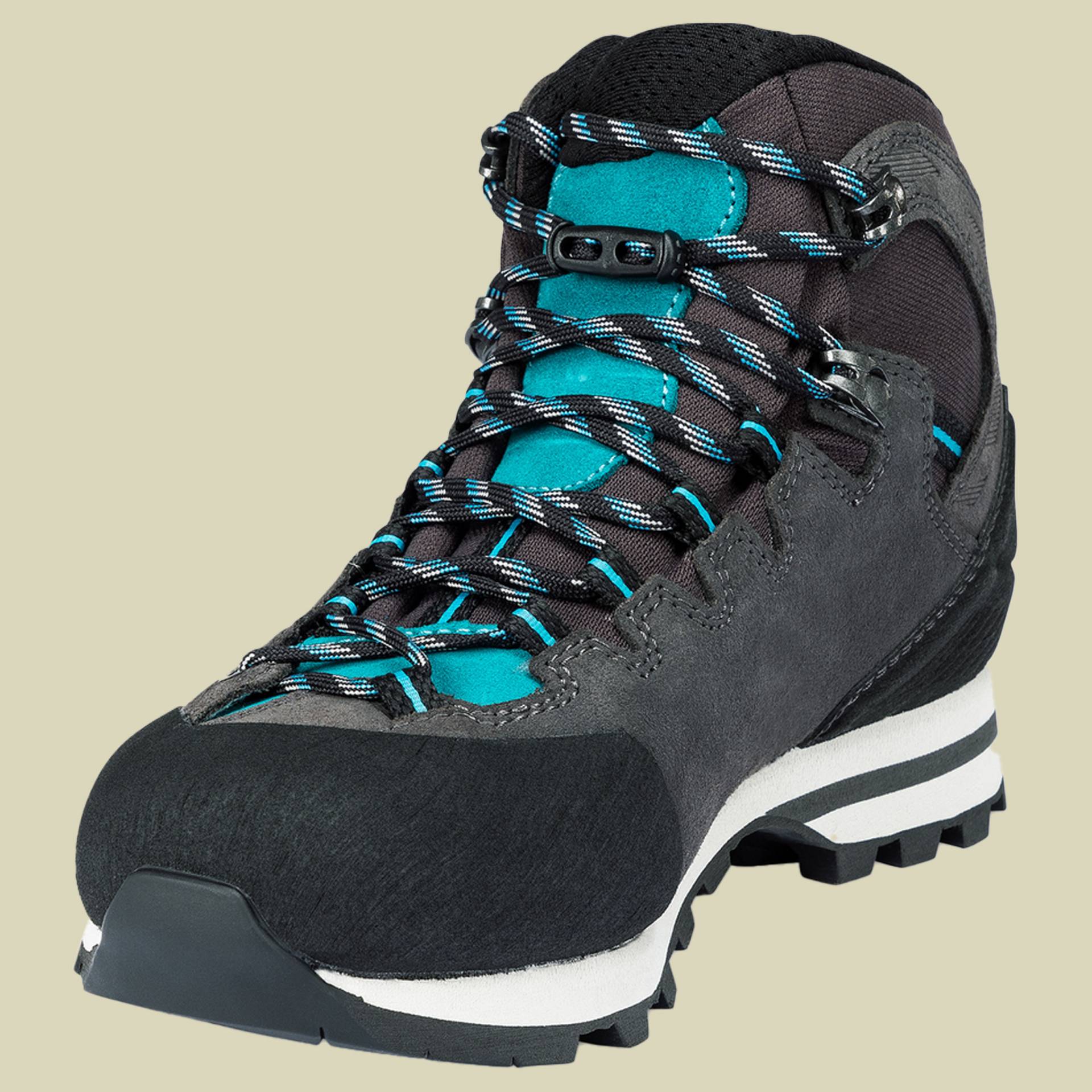 Makra Light Lady GTX Größe UK 8,5 Farbe asphalt/bluegreen von Hanwag