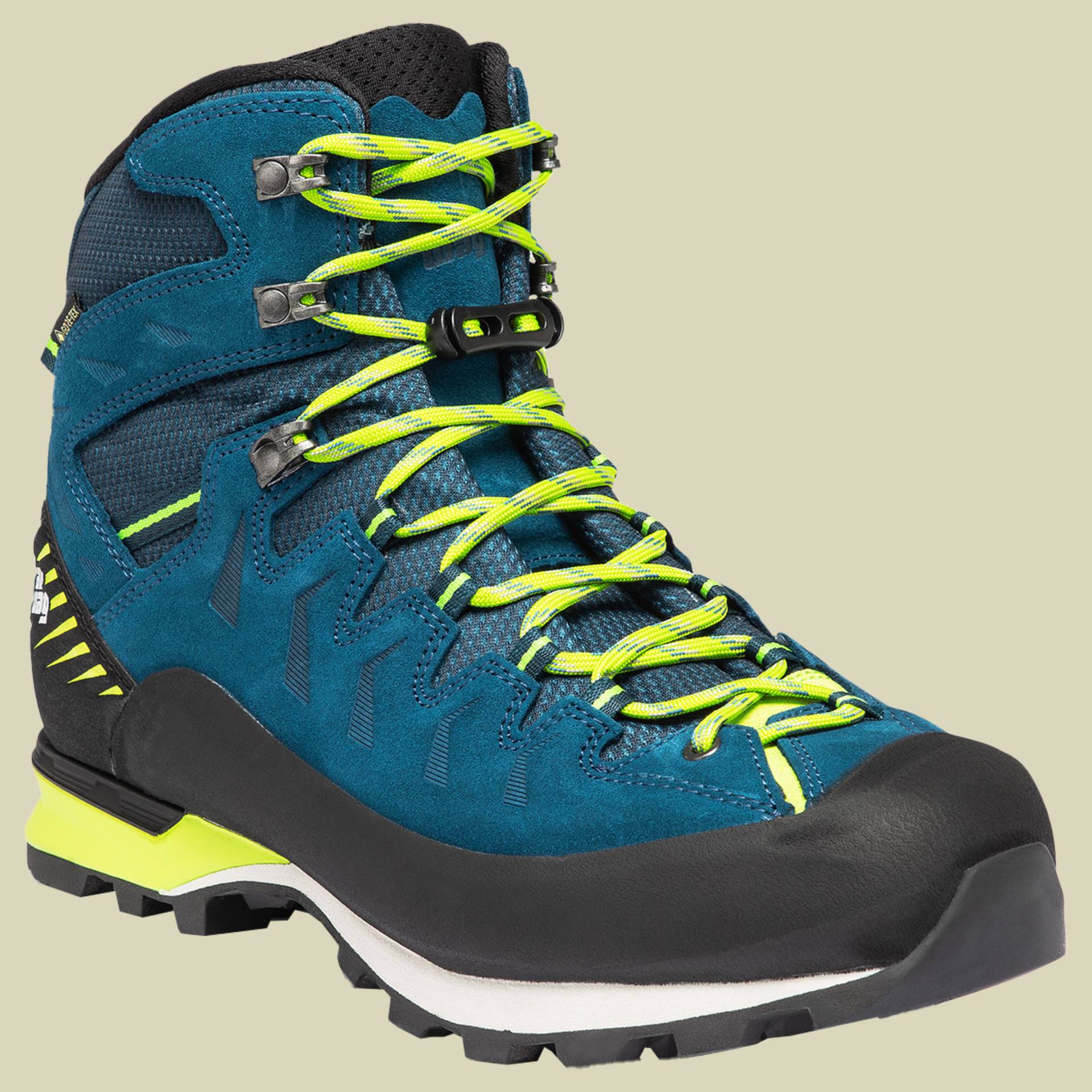 Makra Pro GTX Men Größe UK 10 Farbe seablue/sulphur von Hanwag