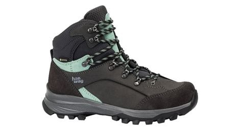 damen wanderschuhe hanwag alta bunion ii gore tex schwarz mint damen von Hanwag