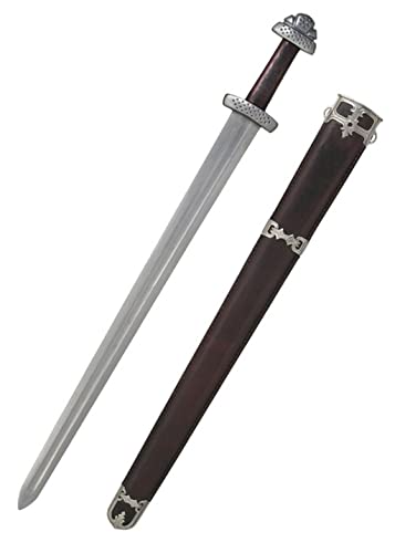 Trondheim Wikinger Schwert + Damaststahl- gefaltet + echt + scharf von Hanwei ® von CAS Hanwei