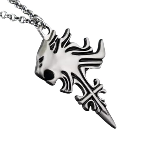 Hao Wu Xuan Fashion Final Fantasy VIII Necklace Sleeping Lion Heart Griever Squall Leonhart Lion Head Necklaces Pendants Fashion Game prezzie Hao Wu Xuan Fashion Final Fantasy VIII Necklace Sleeping Lion Heart Griever Squall Leonhart Lion Head Necklaces Pendants Fashion Game prezzie von Hao Wu Xuan