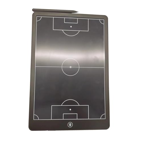 Haofy 16-Zoll-LCD-Elektronisches Fußball-Coaching-Board, LCD-Board mit Stift für Sporttraining, ABS-Kunststoff-Zeichenbrett, CR2025-Batterie, 16-Zoll-Bildschirmgröße (2PCS) von Haofy