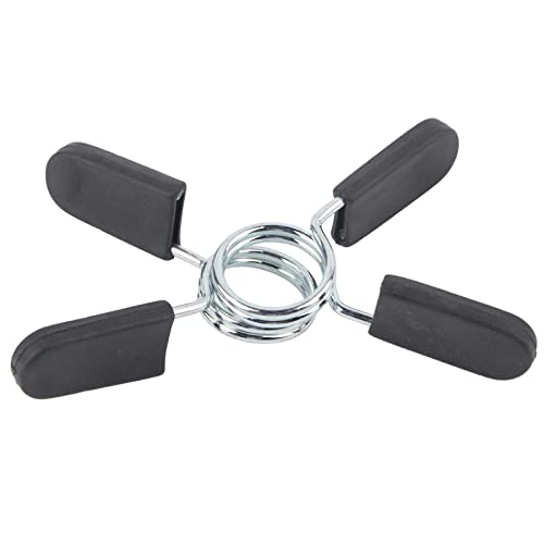 Haofy 2 Stück Standard 25 Mm Langhantel-Hantel-Verriegelungsklemme, Federkragen-Clip, Yoga-Training, Langhantelklemmen, Gewichtsklammern Haofy 2 Stück Standard 25 Mm Langhantel-Hantel-Verriegelungsklemme, Federkragen-Clip, Yoga-Training, Langhantelklemmen, Gewichtsklammern von Haofy