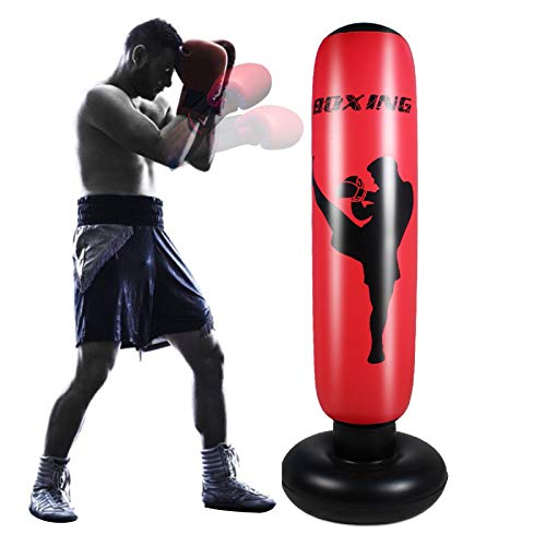 170Cm Aufblasbare Freistehende Box Boxsack Fitness Boxsack Stressabbau Sandsäcke Ziel Turm Tasche Boxsporttrainingstasche für Kinder Erwachsene Kinder 170Cm Aufblasbare Freistehende Box Boxsack Fitness Boxsack Stressabbau Sandsäcke Ziel Turm Tasche Boxsporttrainingstasche für Kinder Erwachsene Kinder von Haokaini