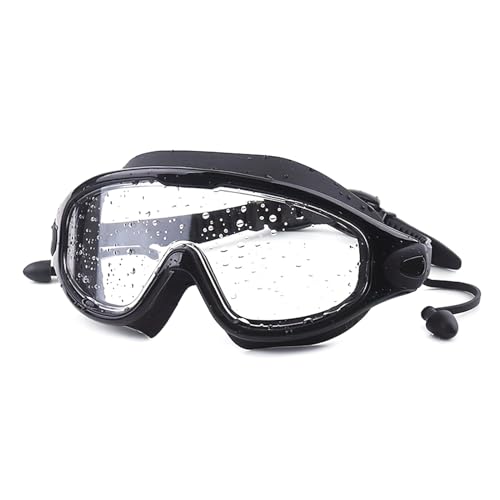 Haoyull Flache leichte Schwimmbrille für Damen, Herren, Erwachsene, wasserdichte Schwimmbrille, Taucherbrille von Haoyull