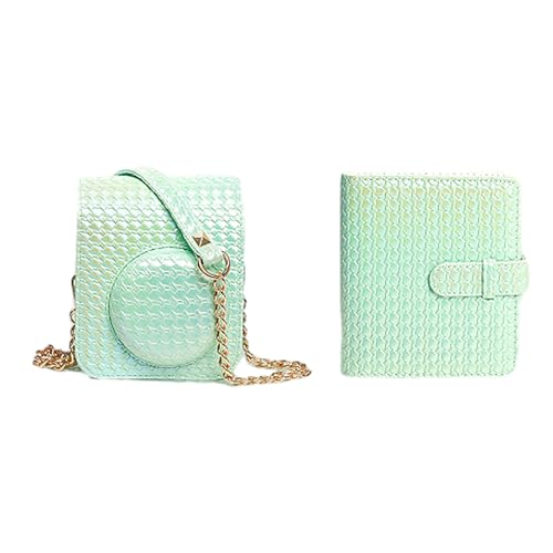 Haoyull Kameratasche mit Fotoalbum für Mini12 Kameratasche, Reisefreundliche Taschen, Schultertaschen, Crossbody-Tasche für Reisen von Haoyull