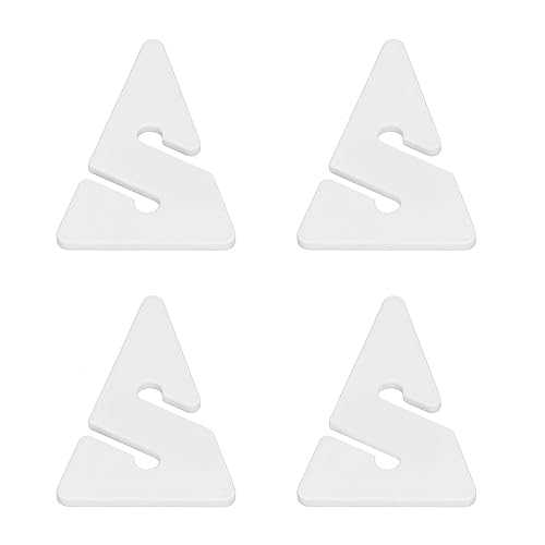 Hapivida 4 Stück Höhlentauch Linienmarkierungen, Leichte ABS Dreieckslinien Pfeile für Unterwasser Sicherheitsführungsseile (Weiß) von Hapivida