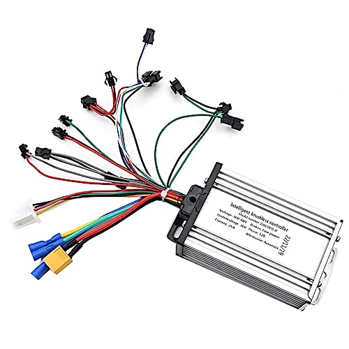 Happlignly Elektroroller 36V-60V 25A Controller 36V 48V 52V 60V Intelligenter bürstenloser Controller 6-Röhren-Universal-Controller Motorregler von Happlignly