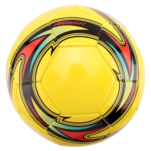 Happysnow Zug Leder Fußball Größe 5 - Rutschfestes Match Ball für Spiel Drinnen und Draußen Happysnow Zug Leder Fußball Größe 5 - Rutschfestes Match Ball für Spiel Drinnen und Draußen von Happysnow