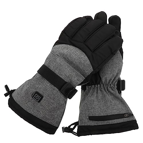 1 Satz Skihandschuhe Arbeitshandschuhe Im Winter Winterhandschuhe Damen Skifahren Warme Handschuhe Sporthandschuhe Beheizte Handschuhe Zum Laufen Fahrradhandschuhe Für Damen Nylon Happyyami von Happyyami