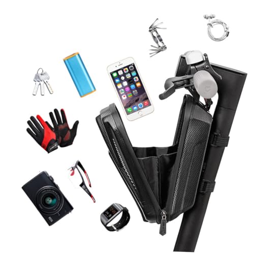 Handytasche fürs Fahrrad handyhalterung fürs Fahrrad Rollertasche Mountainbike Fahrräder Scooter Tasche Fahrradpaket Reitausrüstung Fahrradtaschenrahmen Beutel Fahrradausrüstung von Happyyami