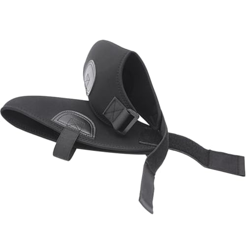 Happyyami 1 Paar Skischuhabdeckung Greifer Abdichtung Wanderstiefelüberzüge Winterhandschuhe schutzplane schirmständer verkleidung Überschuhe für draußen Winddichte Schuhschützer Nylon Black von Happyyami