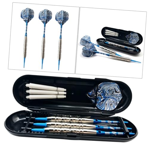 Happyyami 1 Satz Pin-Typ pro Darts professionelle dartpfeile elektronische dartscheiben Darts Set Dartpfeile-Set Dartpfeile für Anfänger dartpfeile für elektronische dartscheibe Zubehör Blue von Happyyami