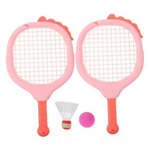 Happyyami 1 Set Kinder Badmintonschläger Mini Spielzeug Spielzeug Kinderspielzeug Tennisball Mädchenspielzeug Badminton Federbälle Sportspielzeug B Spielzeug Spielzeug von Happyyami