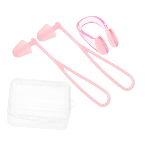 Happyyami 1 Set Silikon Schwimm Nasenklammer Ohrwurm Schwimmen Für Frauen Schwimmen Erwachsene Nasenstöpsel Schwimmversorgung Nasenstöpsel Zum Schwimmen Für Erwachsene Rosa von Happyyami