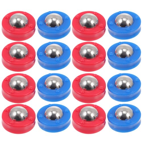 Happyyami 16 Stück Rolle Tisch-Shuffleboard Pucks Für Tisch-Curling-Spiele Shuffleboard-zubehör Tischspiel Rollende Perlen Mini-Shuffleboard-Roller Tischzubehör Ball Plastik Radsatz Kind Happyyami 16 Stück Rolle Tisch-Shuffleboard Pucks Für Tisch-Curling-Spiele Shuffleboard-zubehör Tischspiel Rollende Perlen Mini-Shuffleboard-Roller Tischzubehör Ball Plastik Radsatz Kind von Happyyami