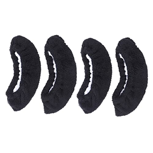 Happyyami 2 Paar Schlittschuhabdeckungen Tasche Für Schlittschuhe Schlittschuhschutz Pads Gel-socken Praktische Skate-abdeckungen Rollschuhe Damen Roller Für Schlittschuhsauger Black von Happyyami