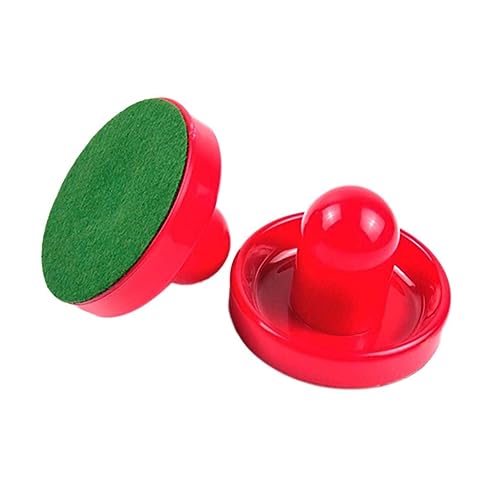 Happyyami 2 Stück 96 Mm Air Hockey Pucks Und Drücker Set Ersatzteile Für Tischspiele Rot Ideal Für Verbessertes Spielerlebnis Und Präzise Kontrolle Im Air Hockey Spiel von Happyyami