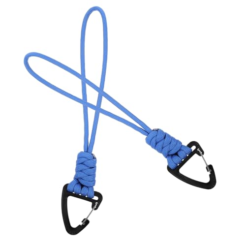 Happyyami 2 Stück Ausziehbare Schlüsselanhänger Mit Karabiner Und Schnallenriemen Robustes Kletter Lanyard Für Trekking Skipass Und Schlüsselhalter Ideal Für Outdoor Aktivitäten von Happyyami