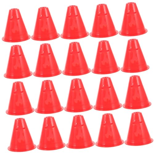 Happyyami 20 Stück Sportkegel Für Übungen Üben Trainingskegel Zapfen Fußball-markierungskegel Nummerierte Fußballkegel Zum Training Markierungen Fußballhütchen Für Den Sport Klein Rot Happyyami 20 Stück Sportkegel Für Übungen Üben Trainingskegel Zapfen Fußball-markierungskegel Nummerierte Fußballkegel Zum Training Markierungen Fußballhütchen Für Den Sport Klein Rot von Happyyami
