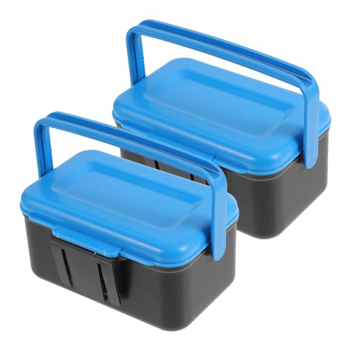 Happyyami 2Er-Box rote Wurmbox Köderbox Stange Wurmbehälter zum Angeln Aquarium-Set Kühler Angelrute und Rolle Käfig köderboxen Fishing Tackle Angelwerkzeug Köderversorgung Angelzubehör Abs Happyyami 2Er-Box rote Wurmbox Köderbox Stange Wurmbehälter zum Angeln Aquarium-Set Kühler Angelrute und Rolle Käfig köderboxen Fishing Tackle Angelwerkzeug Köderversorgung Angelzubehör Abs von Happyyami